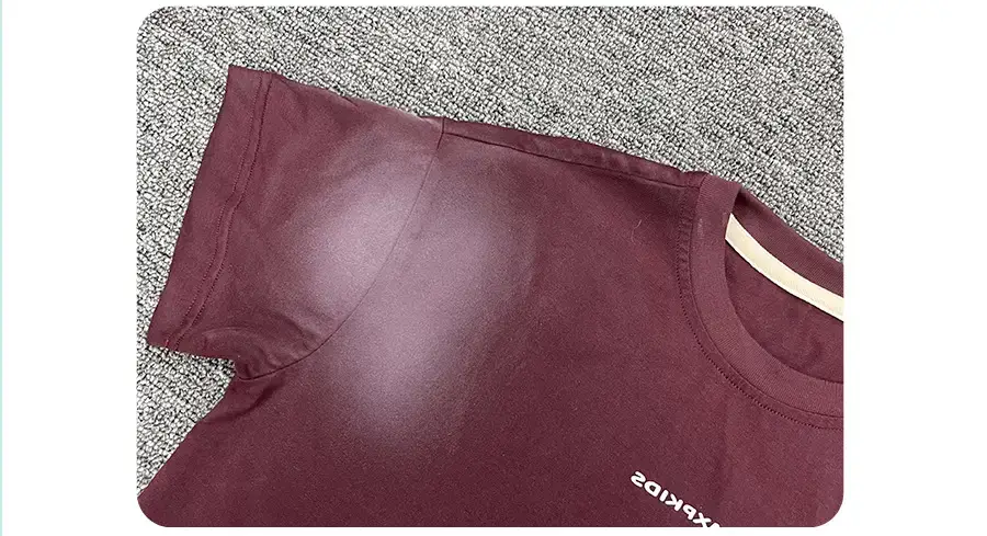 Boys Maroon Korean Style T-Shirt Shorts 2025 — feature 11