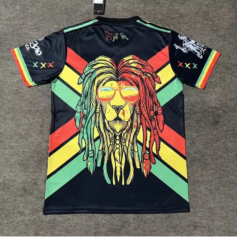 Ajax Doodle Edition Jersey 23-24Ajax Game Special Edition Unpopular Plus Size Short Sleeve Soccer Suit for Men