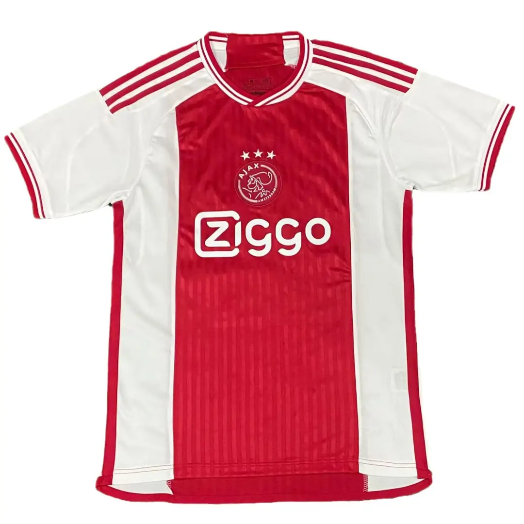 Ajax Doodle Edition Jersey 23-24Ajax Game Special Edition Unpopular Plus Size Short Sleeve Soccer Suit for Men