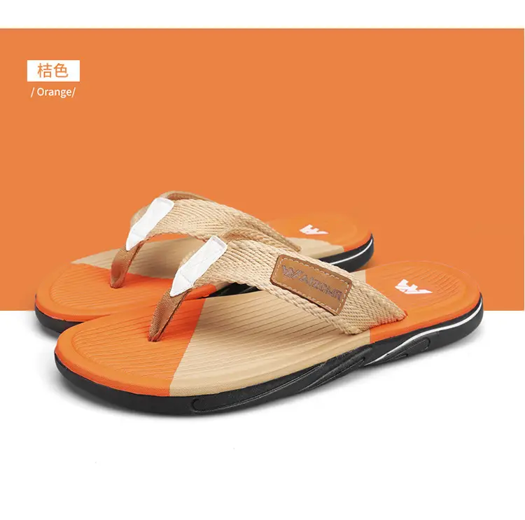 Cross-border EVA men's summer wear non-slip beach men's household flip-flops Thailand Vietnam tide slippers — feature 18