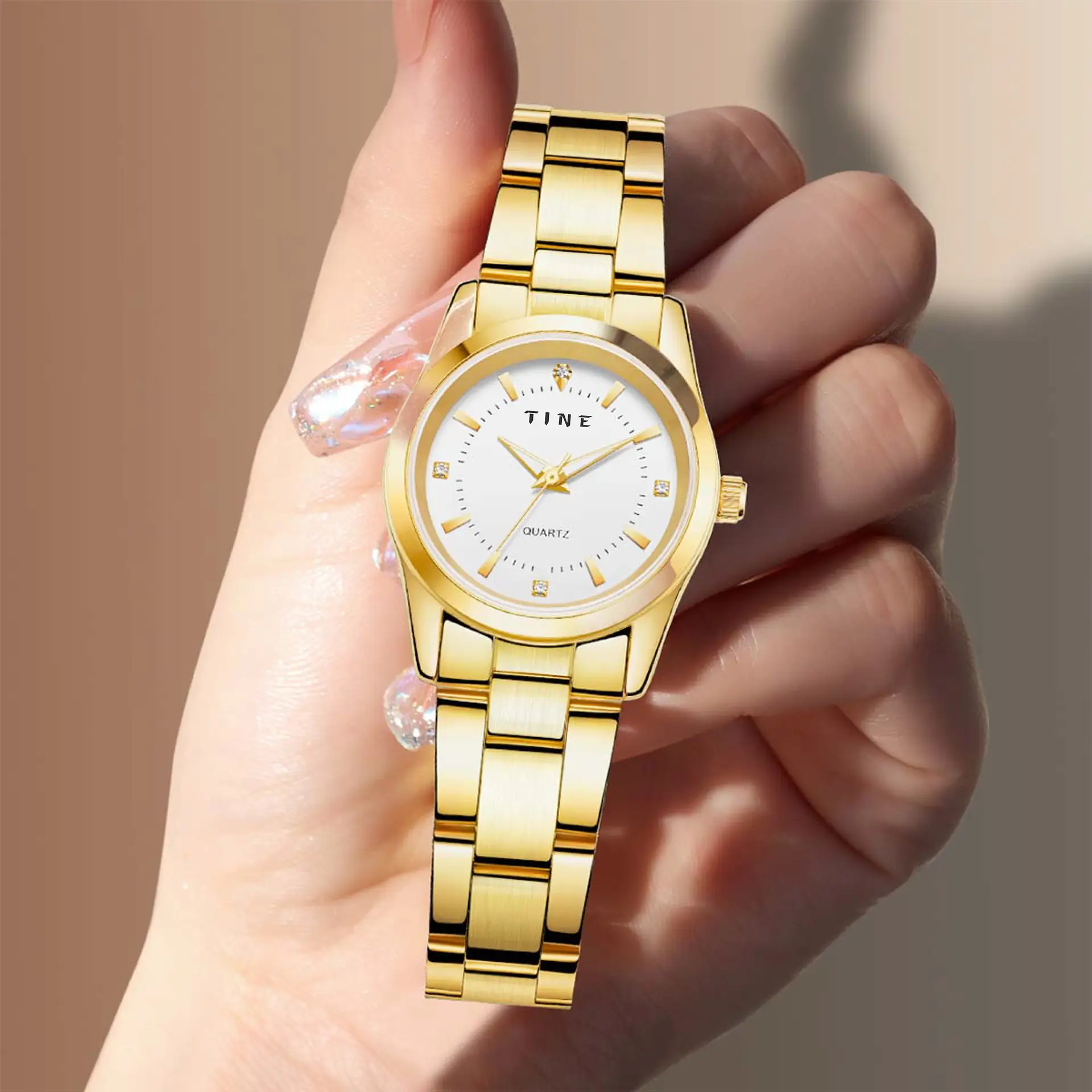 Tine Gold Quartz Women's Watch 30mm — feature 4