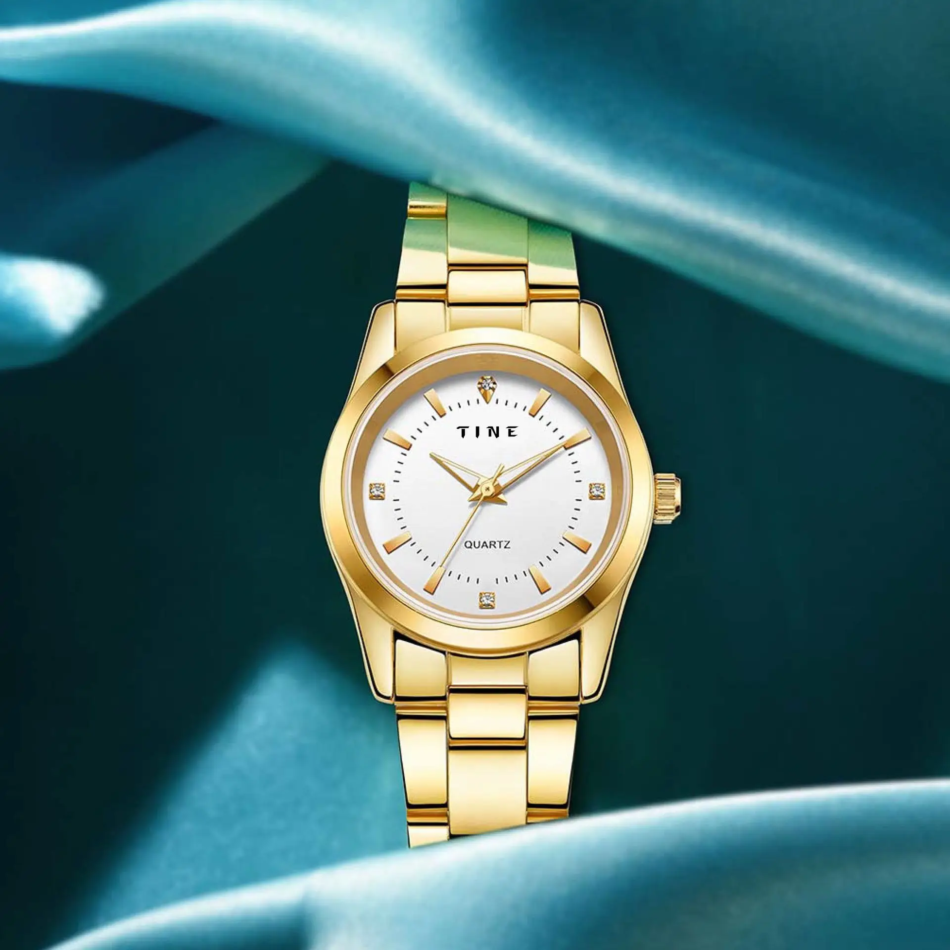 Tine Gold Quartz Women's Watch 30mm — feature 5