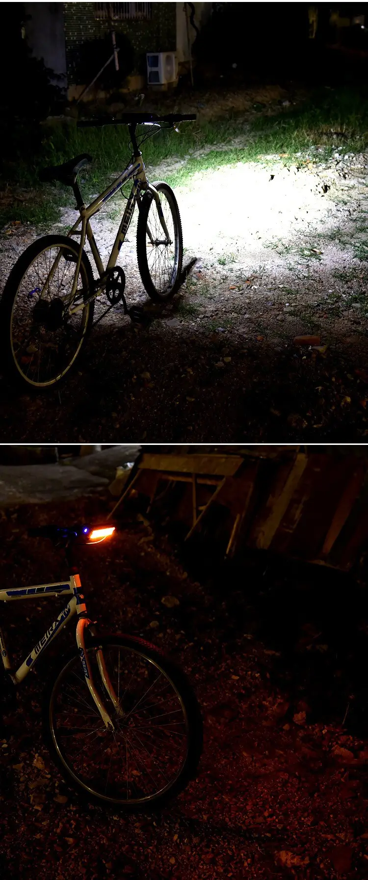 USB LED Headlight for Bikes Night Riding Flashlight — feature 25