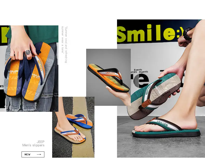 2024 Men's Korean Style Non-Slip Beach Sandals — feature 2