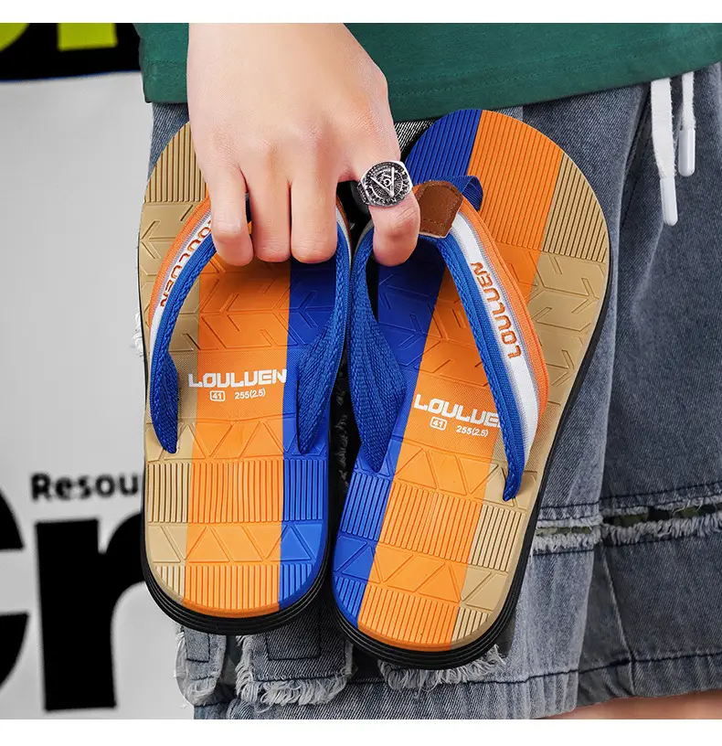 2024 Men's Korean Style Non-Slip Beach Sandals — feature 23