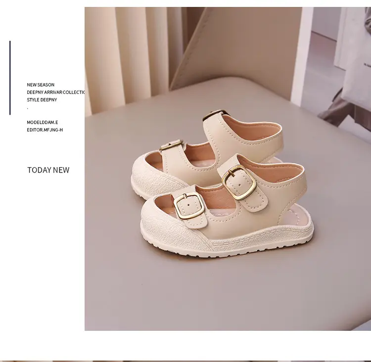 Boys' Soft Sandals with Toe Protection & Anti-Kick Design — feature 10