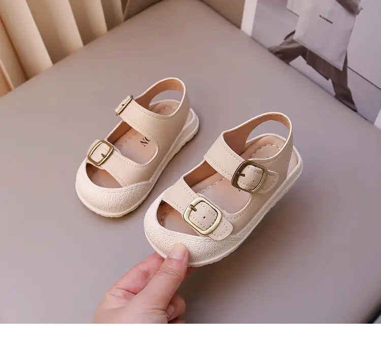 Boys' Soft Sandals with Toe Protection & Anti-Kick Design — feature 14