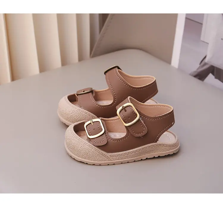 Boys' Soft Sandals with Toe Protection & Anti-Kick Design — feature 15