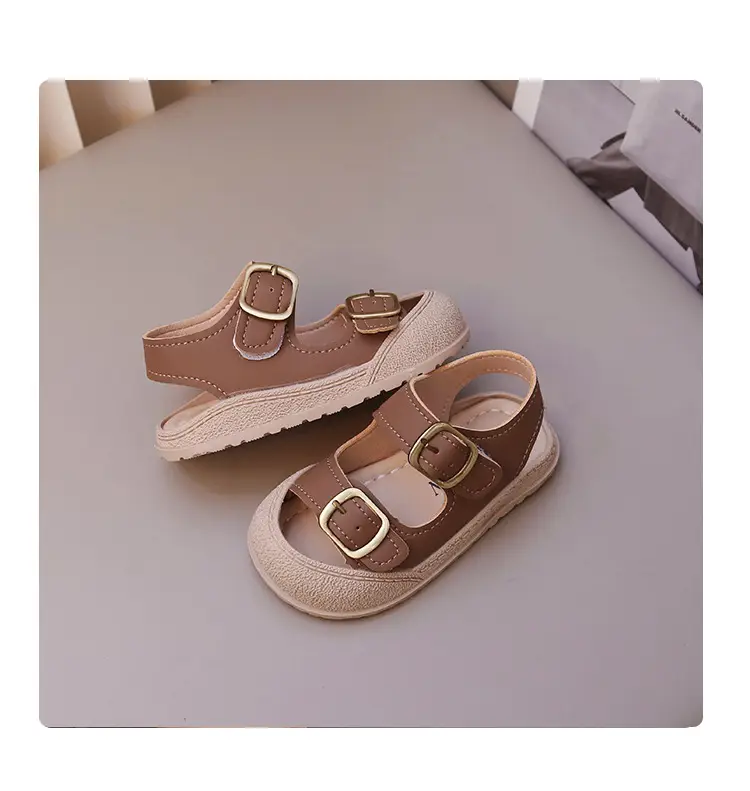 Boys' Soft Sandals with Toe Protection & Anti-Kick Design — feature 17
