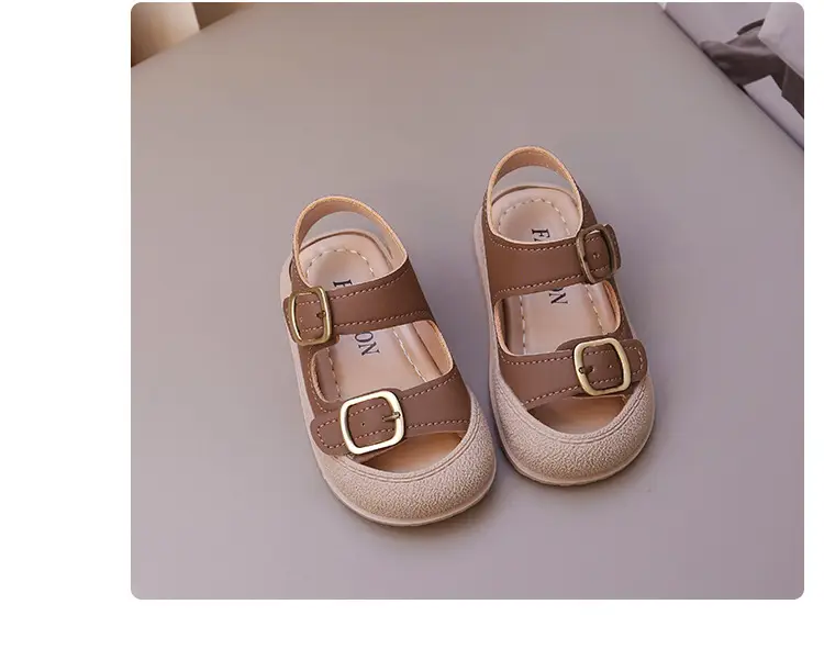 Boys' Soft Sandals with Toe Protection & Anti-Kick Design — feature 18
