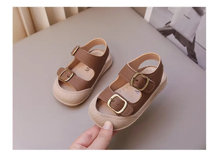 Boys' Soft Sandals with Toe Protection & Anti-Kick Design — feature 19