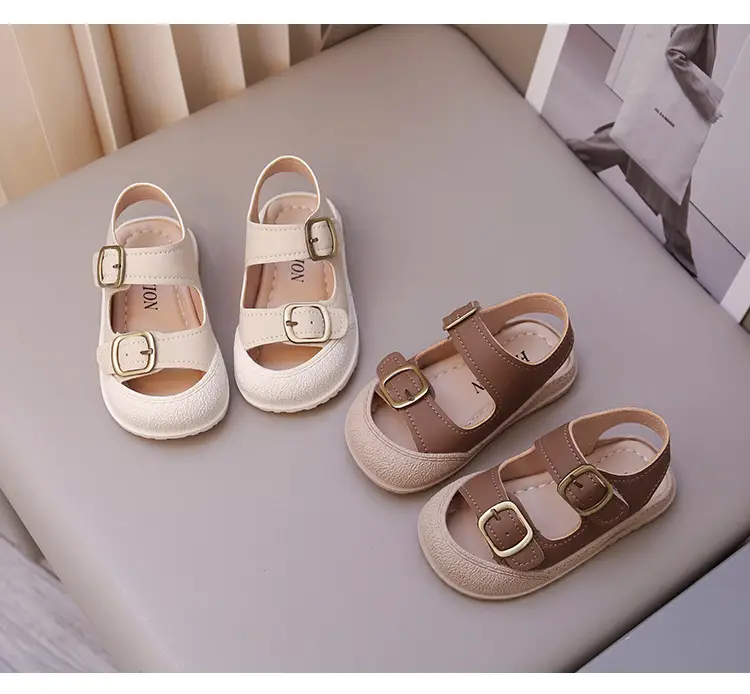 Boys' Soft Sandals with Toe Protection & Anti-Kick Design — feature 9