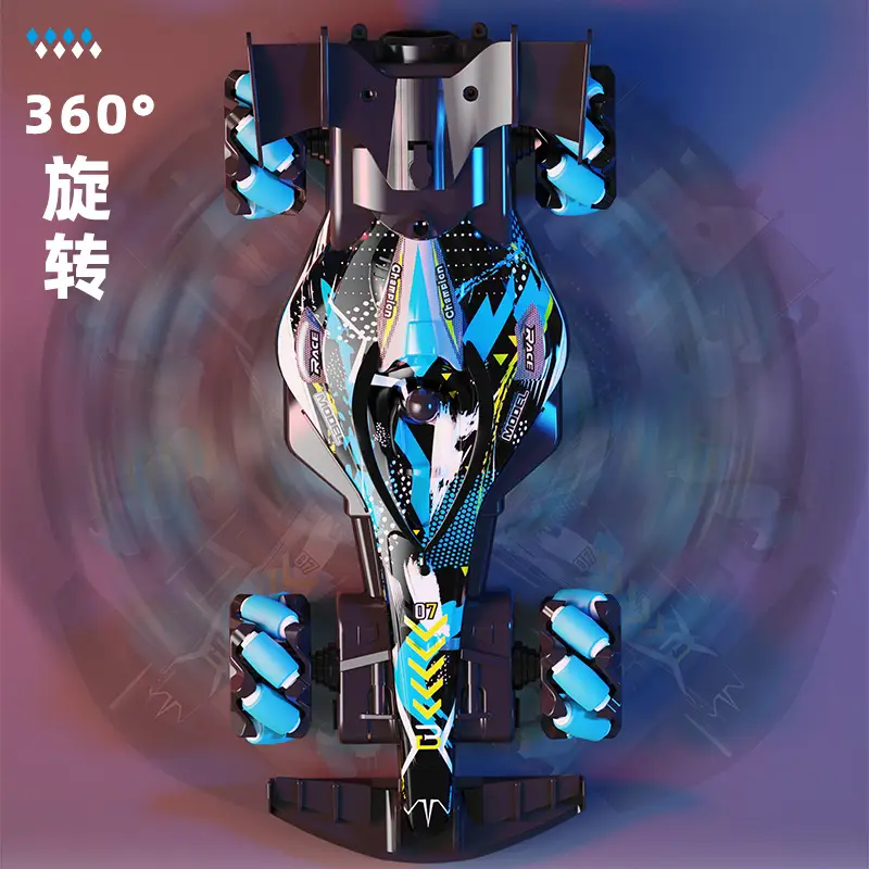 TikTok Hot Sale F1 Equation Spray Racing Gesture Induction RC Racing Stunt Remote Control Car 4WD Drift Toy Car - Image 8