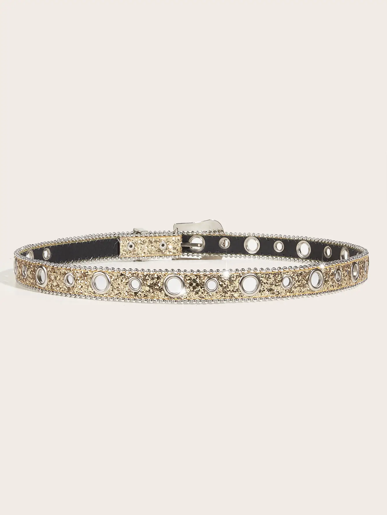 Rhinestone Belt Women's Ins Style Thin Belt Decoration — feature 16