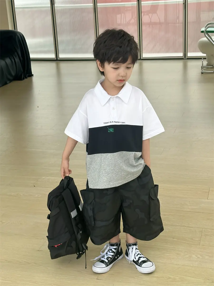 Boys Polo Shirt Short Sleeve Kids 2025 — feature 11