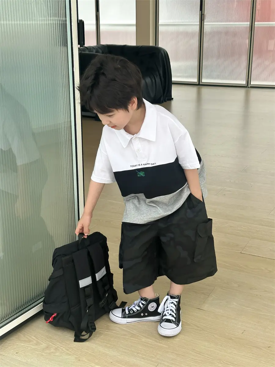 Boys Polo Shirt Short Sleeve Kids 2025 — feature 16