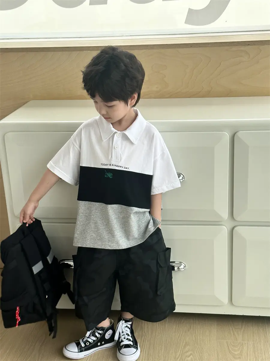 Boys Polo Shirt Short Sleeve Kids 2025 — feature 19