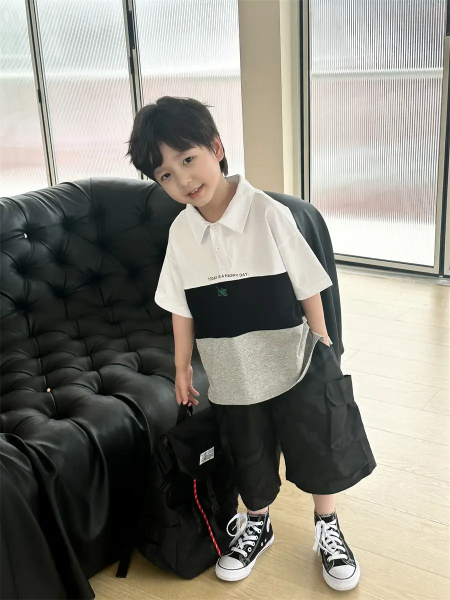 Boys Polo Shirt Short Sleeve Kids 2025 — feature 24