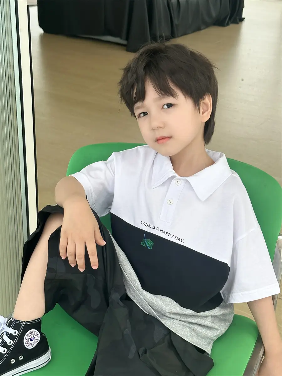 Boys Polo Shirt Short Sleeve Kids 2025 — feature 26
