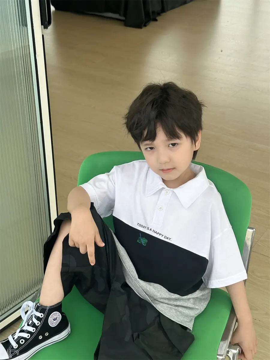 Boys Polo Shirt Short Sleeve Kids 2025 — feature 27