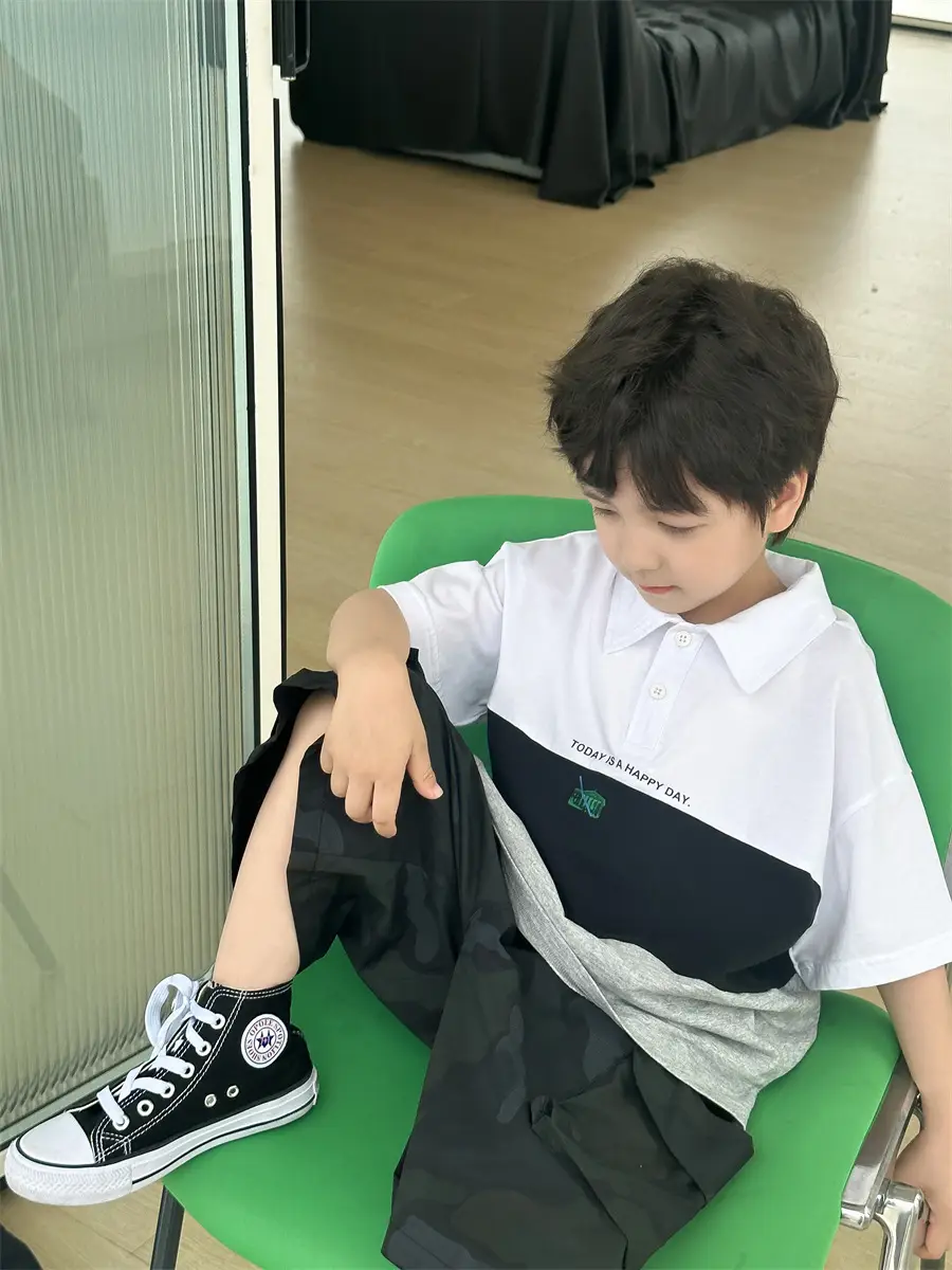 Boys Polo Shirt Short Sleeve Kids 2025 — feature 28