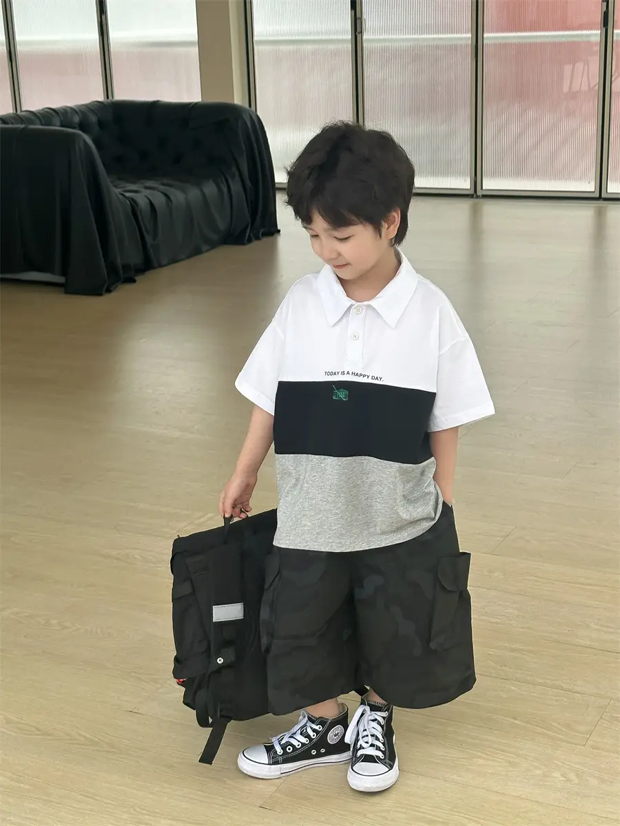 Boys Polo Shirt Short Sleeve Kids 2025 — feature 5