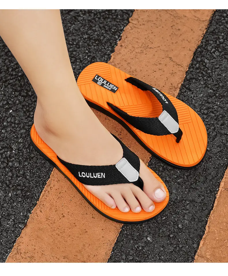 Factory Direct 2024 New Summer Slippers Men's Outer Wear Non-slip Beach Flip-flops Flip-flops Flip-flops Household Slippers — feature 20