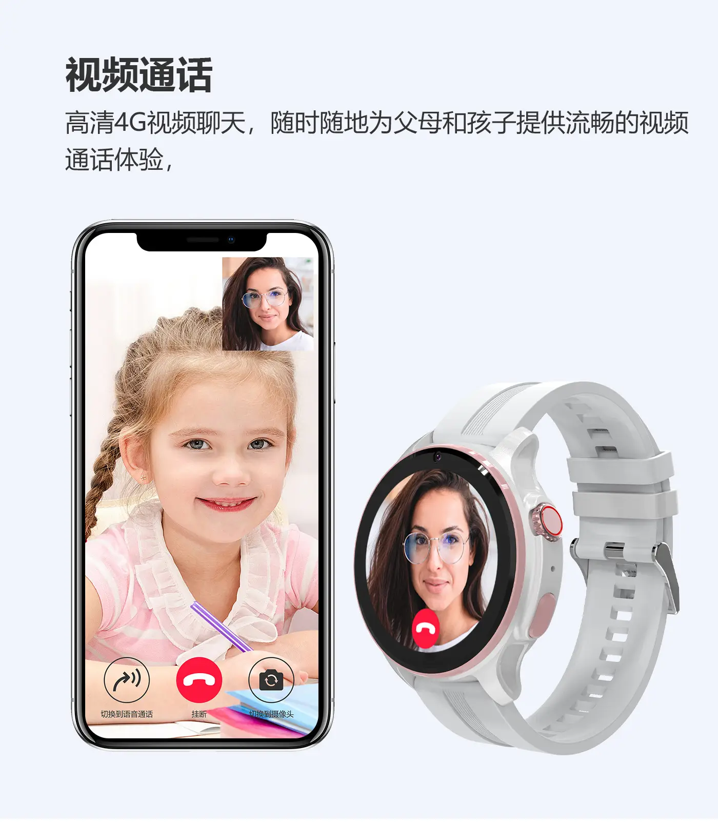 5G Smart Watch with Security Guard Function — feature 5