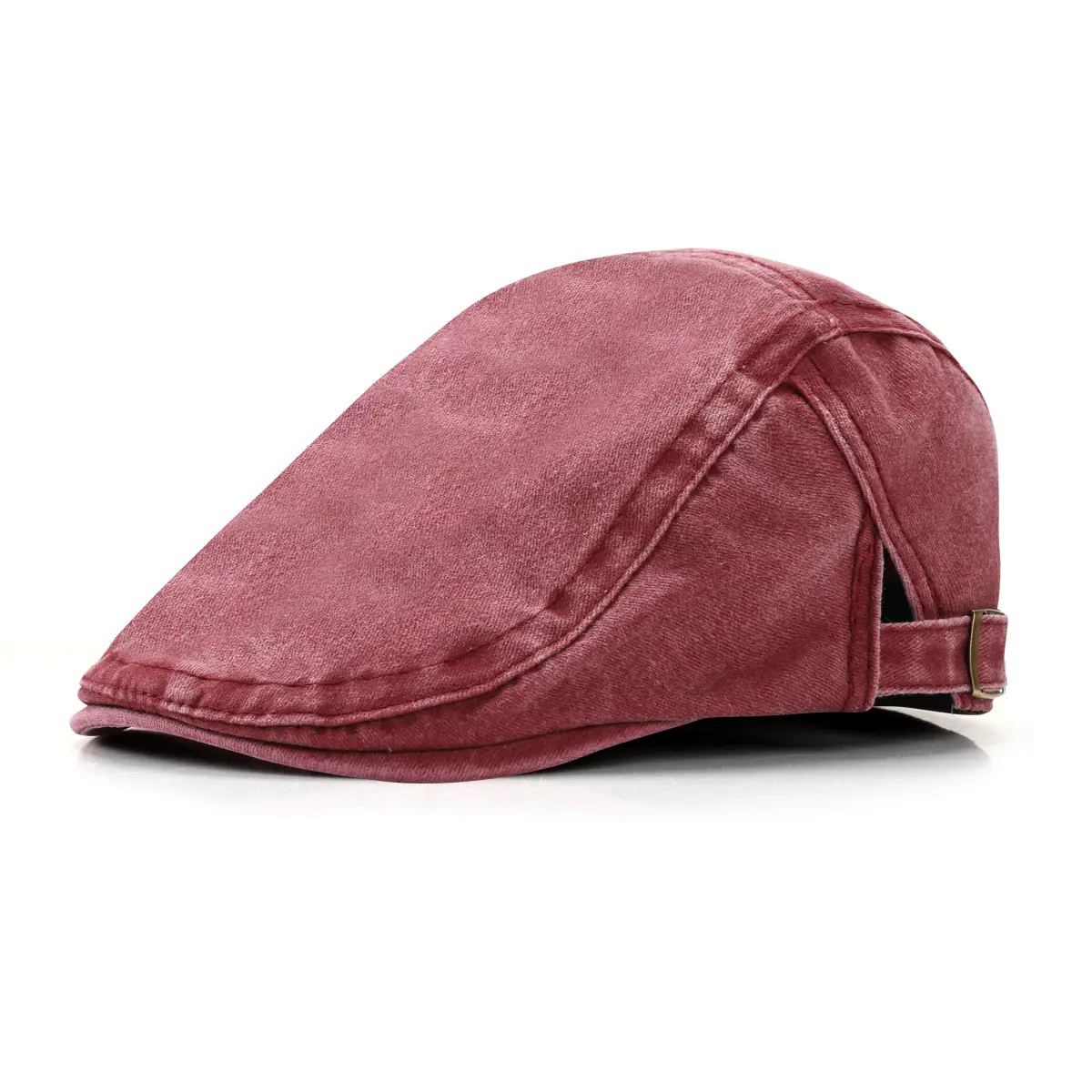Men's Washed Denim Retro Antique Cap Forward