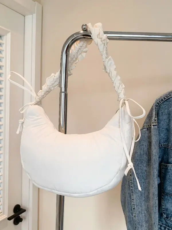 White Underarm Bag for Women 2026 New Design - Image 11