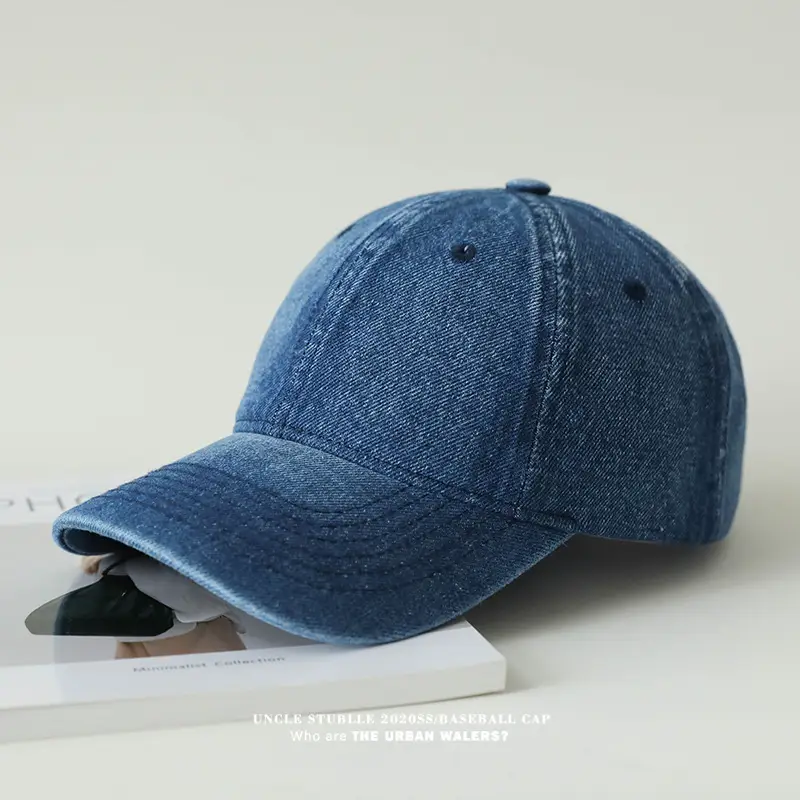 Denim Baseball Cap for Boys Girls Korean Style — feature 11