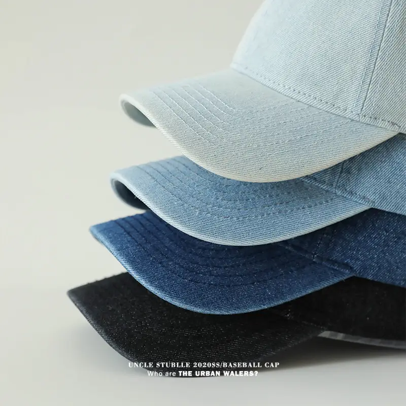 Denim Baseball Cap for Boys Girls Korean Style — feature 3