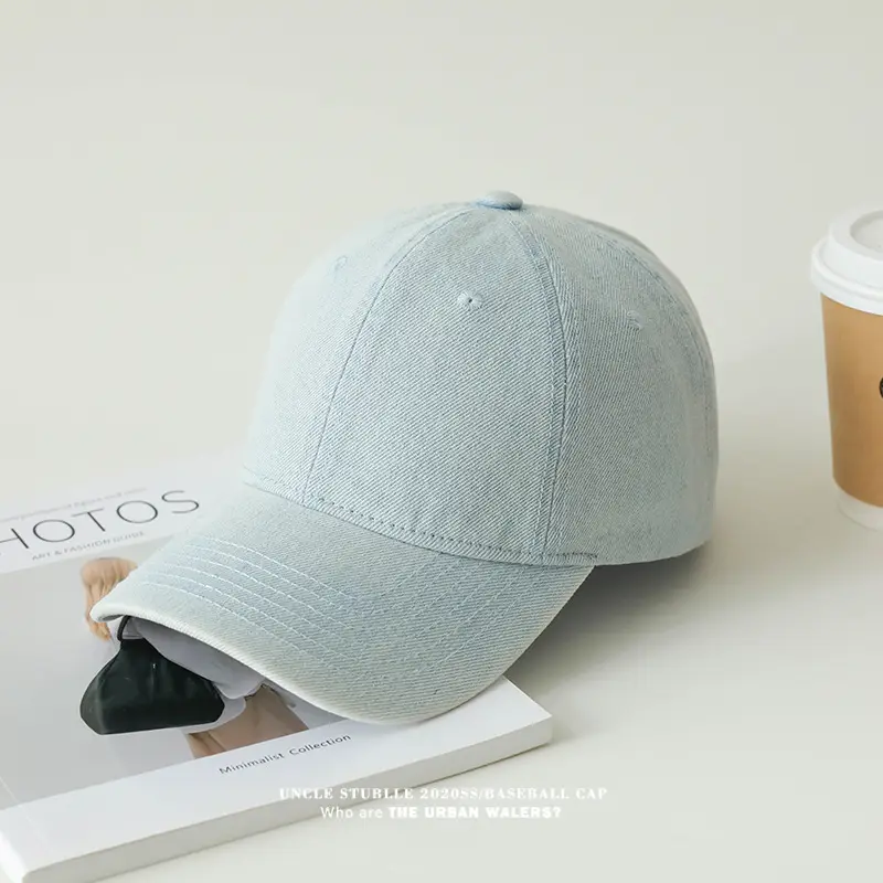 Denim Baseball Cap for Boys Girls Korean Style — feature 4