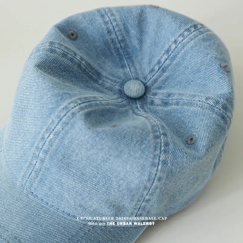 Denim Baseball Cap for Boys Girls Korean Style — feature 7