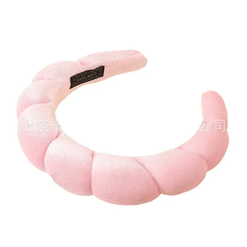 Pink Velvet Twist Headband for Women - Image 24