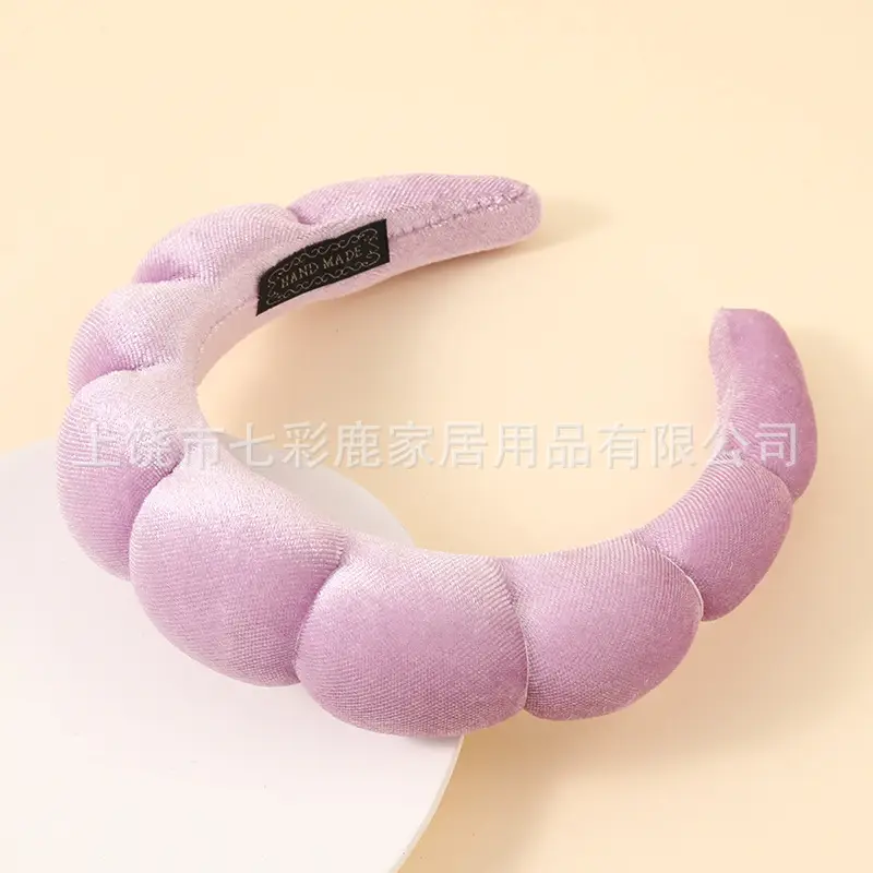 Pink Velvet Twist Headband for Women - Image 16