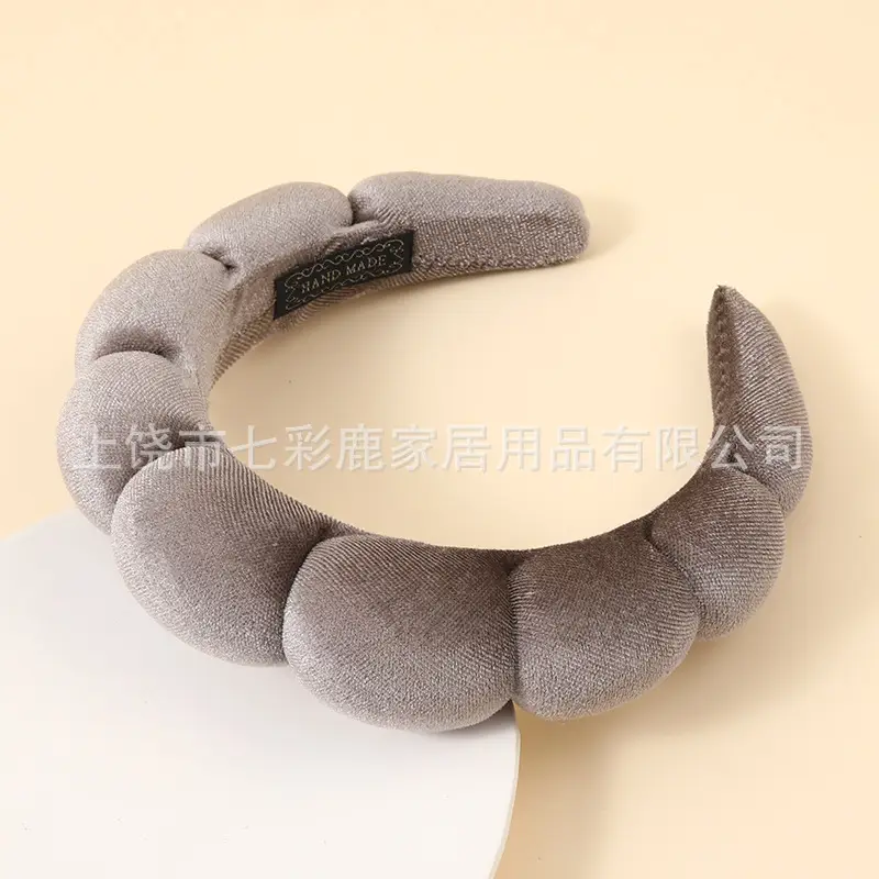 Pink Velvet Twist Headband for Women - Image 4