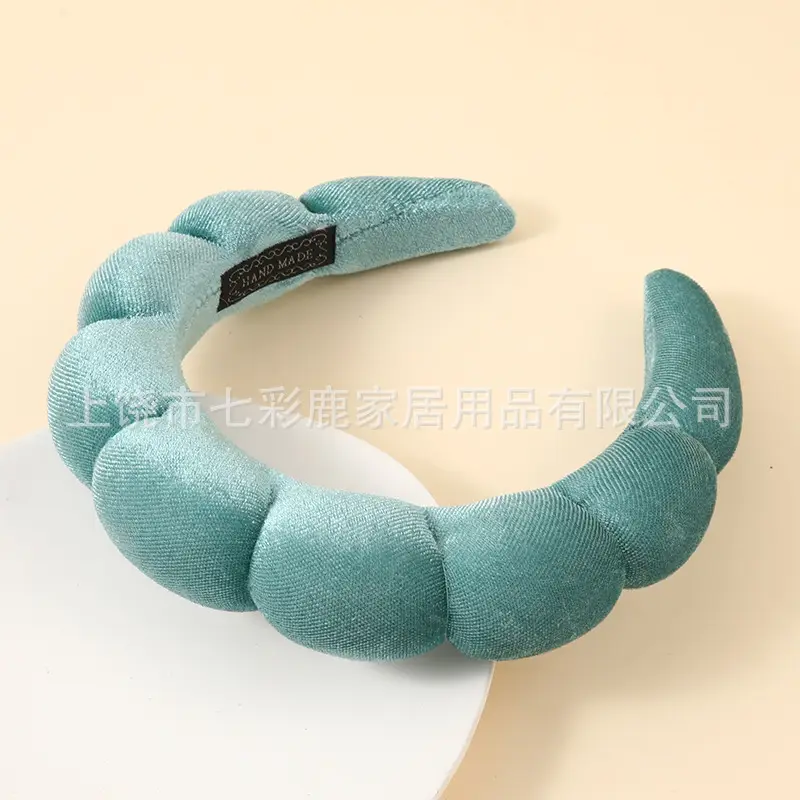 Pink Velvet Twist Headband for Women - Image 6