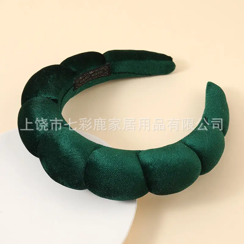 Pink Velvet Twist Headband for Women - Image 7