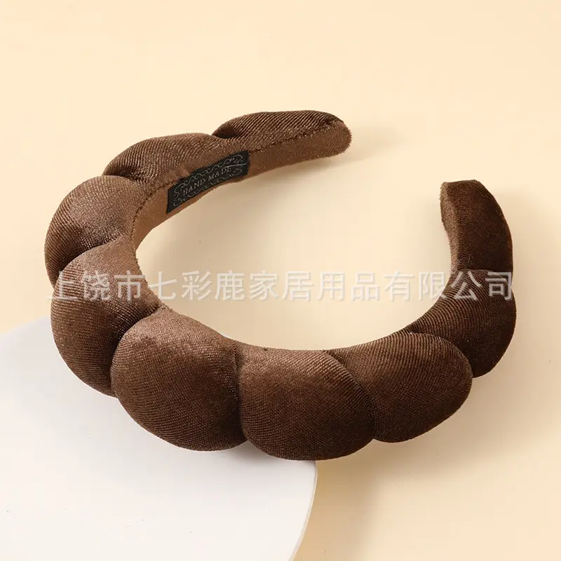 Pink Velvet Twist Headband for Women - Image 8