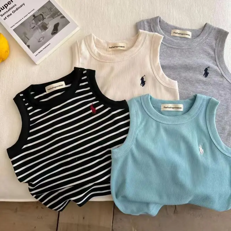 Pink Sleeveless Vest for Boys Summer Wear - Image 6
