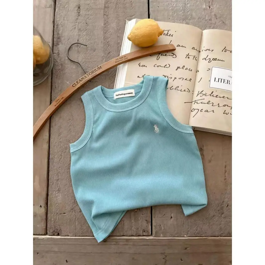 Pink Sleeveless Vest for Boys Summer Wear — feature 6