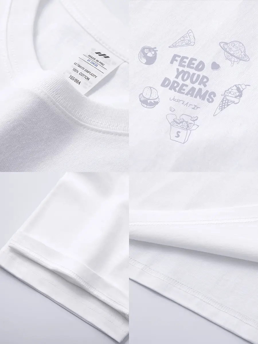 Men Pure Cotton Japanese Style Light Blue T-Shirt - Image 15
