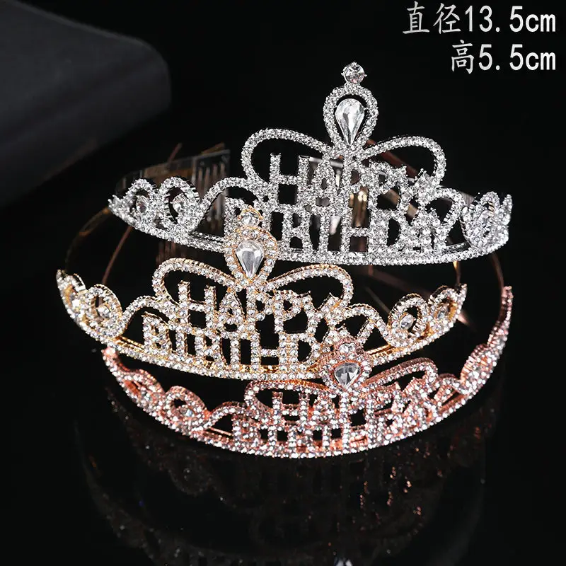 Crystal Crown Headband for Bridal & Party Wear - Image 5