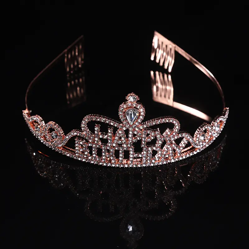 Crystal Crown Headband for Bridal & Party Wear - Image 6