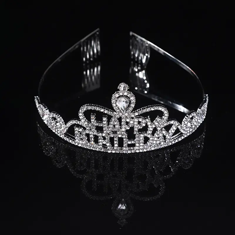 Crystal Crown Headband for Bridal & Party Wear - Image 7