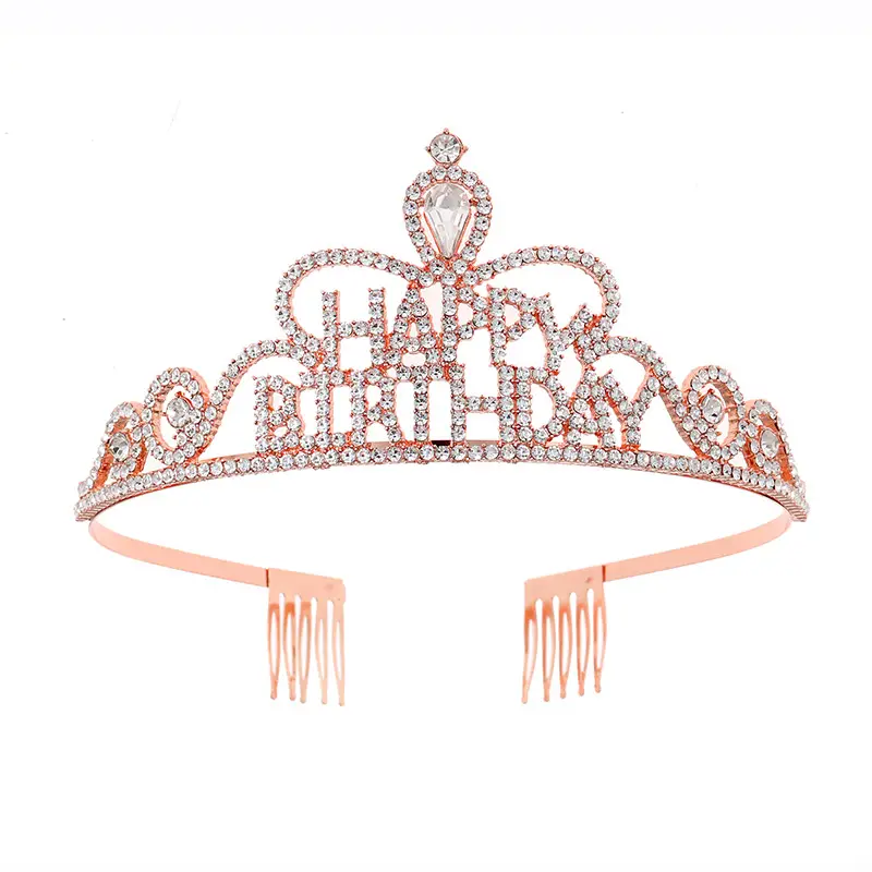 Crystal Crown Headband for Bridal & Party Wear - Image 8