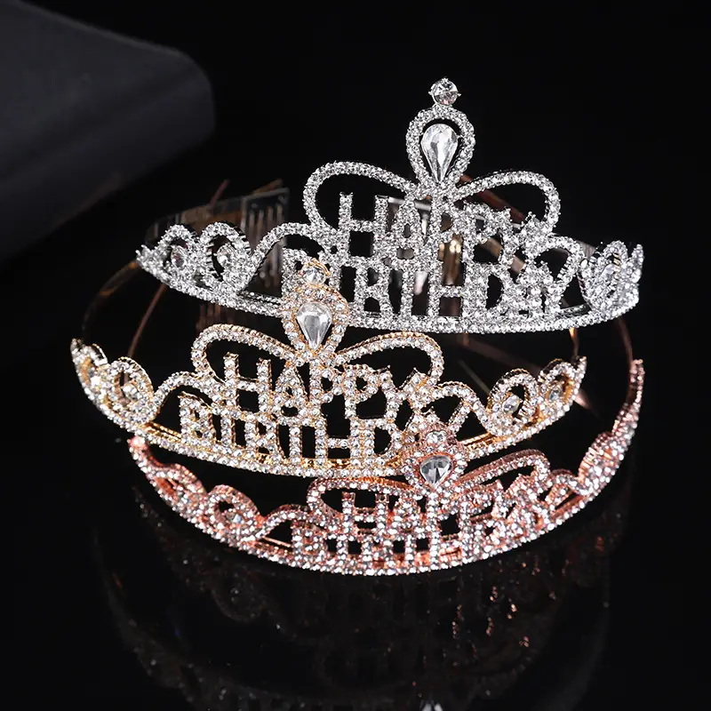 Crystal Crown Headband for Bridal & Party Wear — feature 2