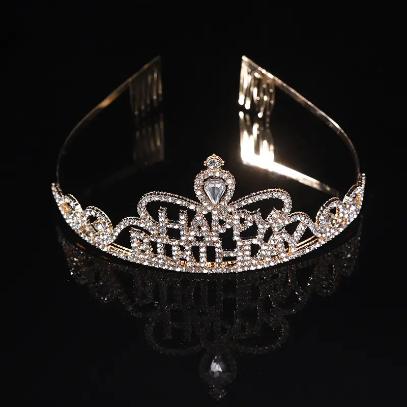 Crystal Crown Headband for Bridal & Party Wear — feature 5