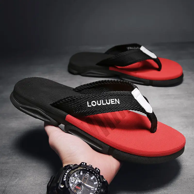 Cross-border plus size Flip-flops Men's Summer Outer Wear Non-slip Clip Sandals Men's Beach Trendy Internet Celebrated Casual Sandals - Image 3